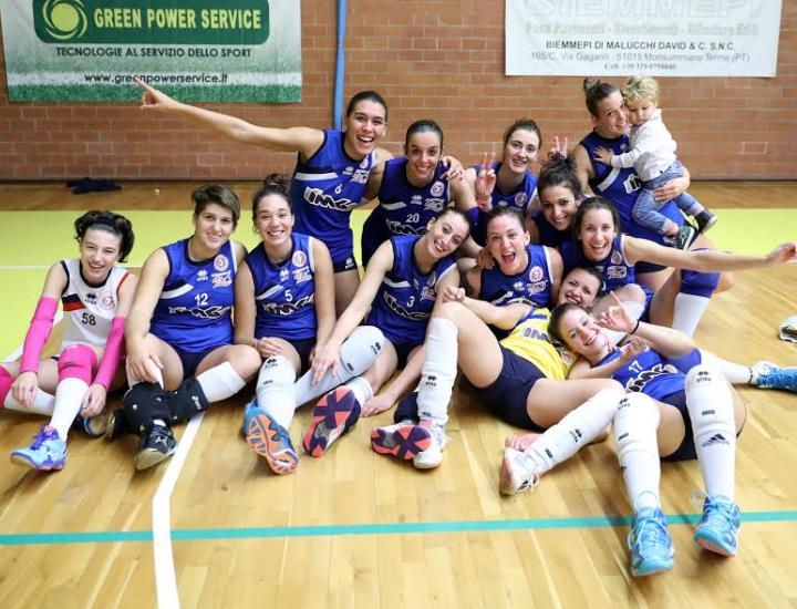 Serie C femminile, Img Solari Monsummano supera al tie break il Discobolo Viareggio
